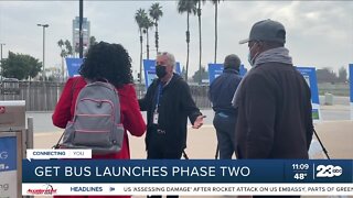 GET BUS LAUNCHES PHASE TWO
