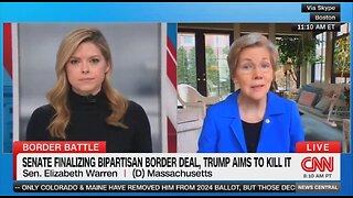 Sen Elizabeth Warren: Trump's The Real Threat, Not The Border