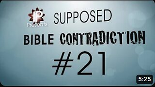 When was Jesus Crucified: Supposed Bible Contradiction #21