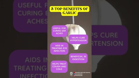 Garlic Benefits #shorts #viral