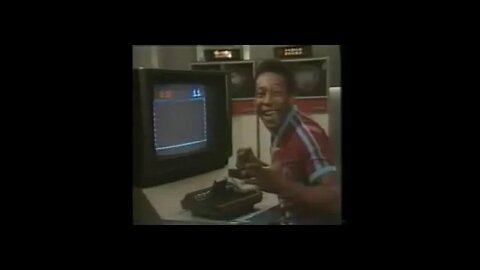 Pelé, Mario Andretti e Kareem Abdul-Jabbar no comercial da Atari! #shorts