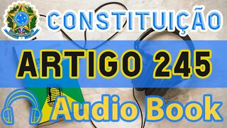 Artigo 245 DA CONSTITUIÇÃO FEDERAL - Audiobook e Lyric Video Atualizados 2022 CF 88