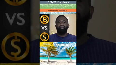 Wealth Transfer & Currency in the Caribbean prophecy - Tomi Arayomi 9/9/21