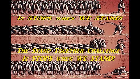 The Stand Together Challenge - It STOPS when WE STAND!