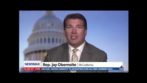 Rep. Obernolte discusses infrastructure and inflation on Newsmax