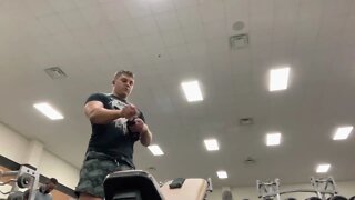 Chest Day Incline Benching - 20210720