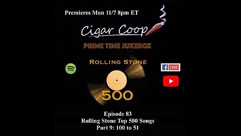 Prime Time Jukebox Episode 83: Rolling Stone Top 500 Songs Part 9: 100 to 51