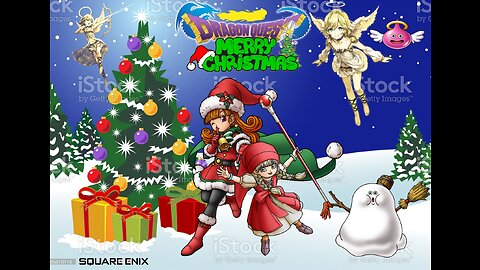 Dragon Quest Christmas - Princess Alena and Veronica Custom Wallpaper - Symphony of Angels