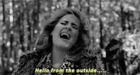 Adele - Hello with lyrics