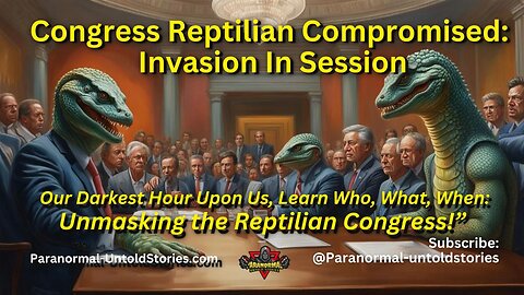 Congress Reptilian Compromised: Invasion In Session - Lizard People Leaders Exposed #fyp #reptilian
