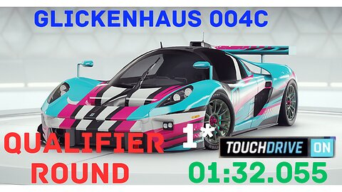 Asphalt 9 Legends | GLICKENHAUS 004C Grand Prix | Qualifier Round 1 ⭐️ 01:32.055 | Touchdrive