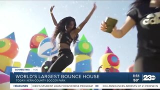 Biggest bounce house comes to Bakersfield