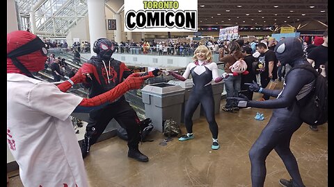 THE SPIDER-VERSE MEETUP WAS CRAZY AT COMIC CON!|FEAT. College Friends