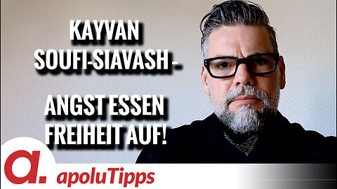 ACHTUNG! Neuer Veranstaltungsort! Vortrag: Kayvan Soufi-Siavash in der Region Mannheim / Vorderpfalz – Angst essen Freiheit auf!