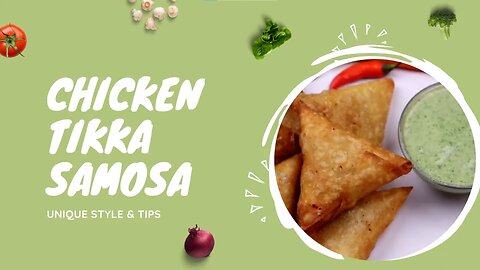 Let's try to make Chicken Tikka Samosa at your Home | Tasty Samosa Pakistani Street Food