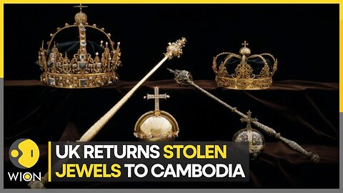 UK returns 77 stolen Angkor crown jewels to Cambodia | World News | WION