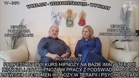 PROFESJONALNY KURS HIPNOZY NA BAZIE IMAGOTERAPII, HIPNOZA I AUTOHIPNOZA W PRACY Z PODŚWIADOMOŚCIĄ