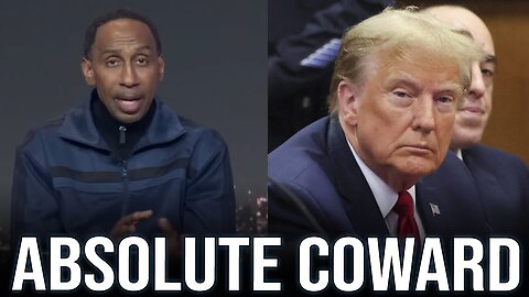 Stephen A. Smith BACKPEDALS his positive comments about Trump: "My words were taken OUT OF CONTEXT"