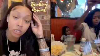 Cuban Doll Does Lunch Date With Lil Keed's "GF" Quana & Daughter Nature To Heal From Their Loss! 🙏🏾