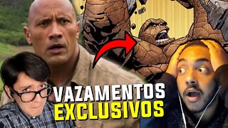 FATO OU FAKE? VAZAMENTOS DE NOVOS ATORES NA MARVEL E NA DC! Ft. Nego TV OFC