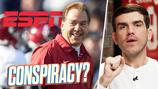 Nick Saban ESPN College Football Playoff Conspiracy