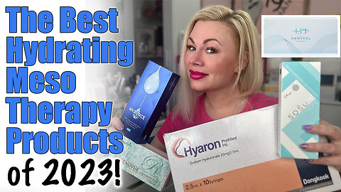 The BEST Hydrating Meso Therapy Products of 2023 | Code Jessica10 saves you Money