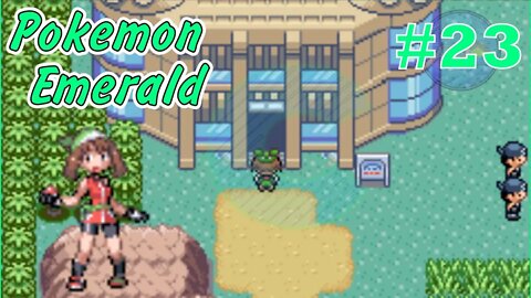 Facing Team Aqua in the Weather Institute! Pokémon Emerald - Part 23