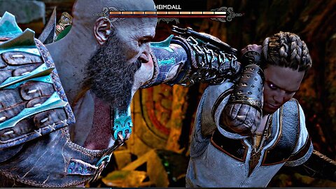 Kratos Destroys Heimdall For Bullying Atreus Scene || God of War 5 Ragnarok || PS5 || 4K 60FPS