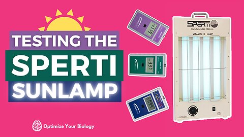 Reviewing the Sperti Vitamin D Sunlamp | The Best Way to Make Vitamin D This Winter