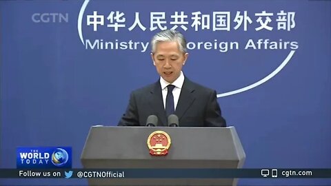 Chinese FM responds to $100 million U S arms sales to Taiwan