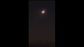 Observers in awe, recording the 2024 solar eclipse