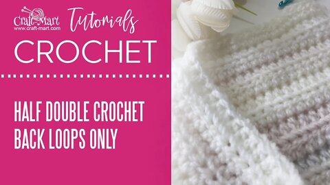 Easy Crochet Baby Blanket Tutorial using Half Double Crochet Stitch