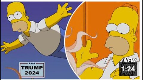 The Simpsons "predicts" Donald Trump’s 2024 presidential run in 2015 clip