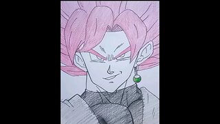 #Black #gokublack #dragonball #dbs #anime #drawing #draw #sketch #drawsketch #art #animeart #shorts