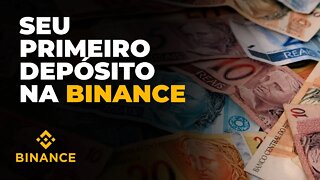 Como fazer seu primeiro depósito de Real na Binance