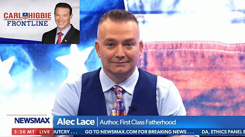 Hunter Biden adds to Fatherless Epidemic in America | Alec Lace on Carl Higbie Frontline | Newsmax