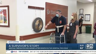 Yuma firefighter out of hospital after long battle with COVID