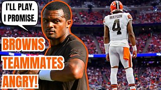 Browns Teammates FURIOUS with Deshaun Watson! He LIED after COMMITTING TO PLAY against Ravens!