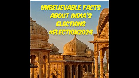 Unbelievable Facts About India's Elections #election2024