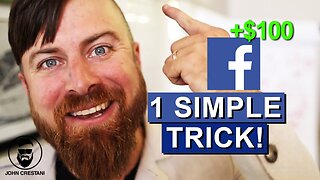 Make $100 a day from Facebook with this 1 trick