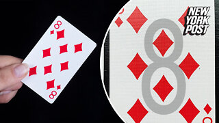 Playing card optical illusion has been staring you in the face your whole life
