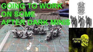 HOLY DIVER'S HANGOUT EP:25 PAINTING SOME AFTER DARK MINIATURES #warmaster