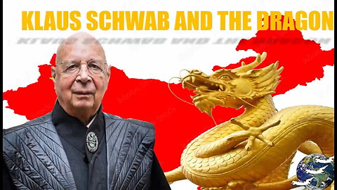 Klaus Schwab and the Dragon by David Barron