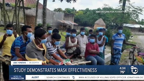 In-Depth: Study demonstrates mask effectiveness