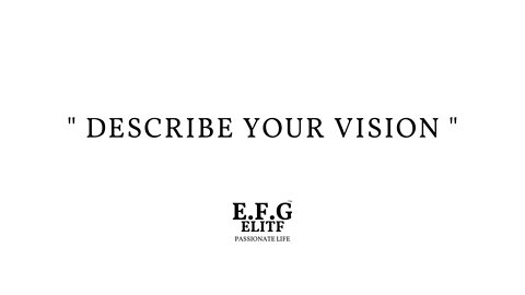 The Next 365 Days Think Passion, Think EFGELITF®, We build value for the future #EFGELITF