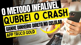 ⚡ MÉTODO V - COMO GANHAR SEM PERDAS -- QUEBREI A TRUCO GOLD - 🔥