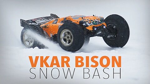 VKAR Bison RC Tearing Up The Snow