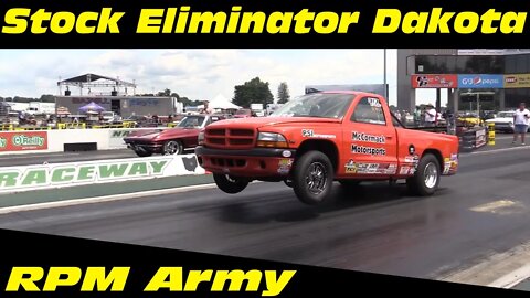 Stock Eliminator Dodge Dakota | Lucas Oil Drag Racing 2020