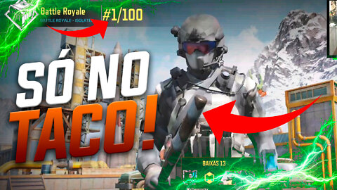 JOGUEI SEM USAR ARMAS!! Call of Duty Mobile