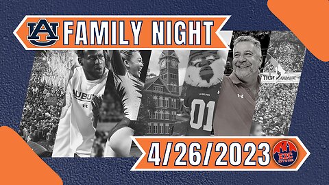Auburn Family Night | April 26th Livestream | Your Topics, Your Calls, Your Show!